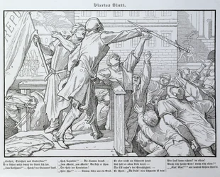 Death on the Tribune, from 